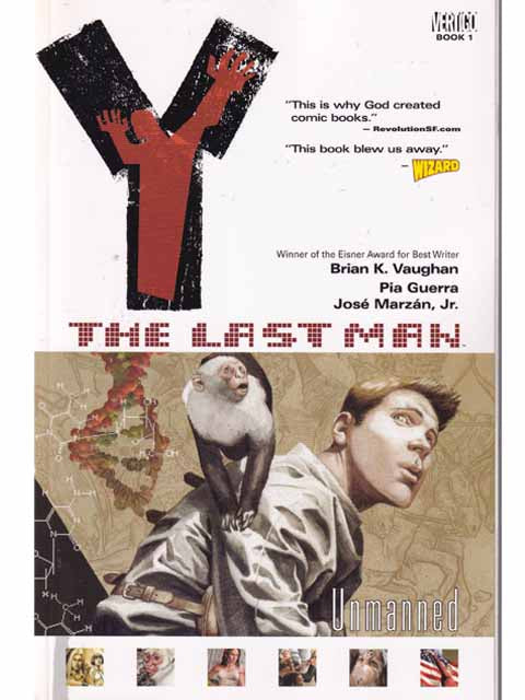 Y The Last Man Unmanned DC Vertigo Comics Graphic Novel Trade Paperback 9781563899805
