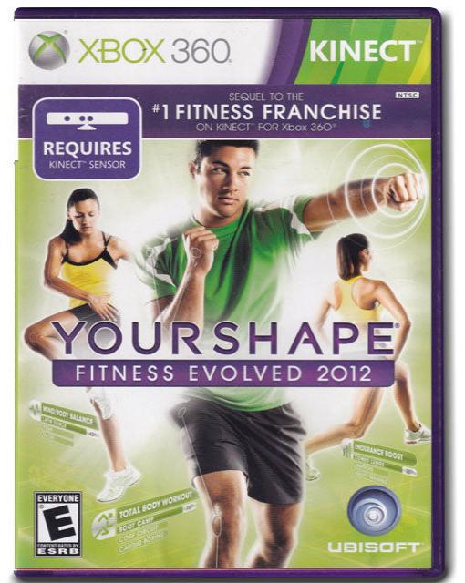 Your Shape Fitness Evolved 2012 Xbox 360 Video Game 008888527046