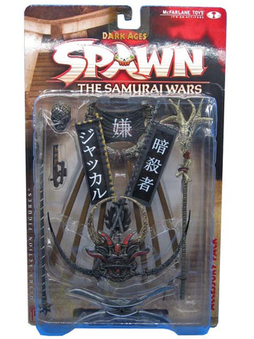 Accessories Pack Dark Ages Spawn Samurai Wars Mcfarlane Toys 787926902716