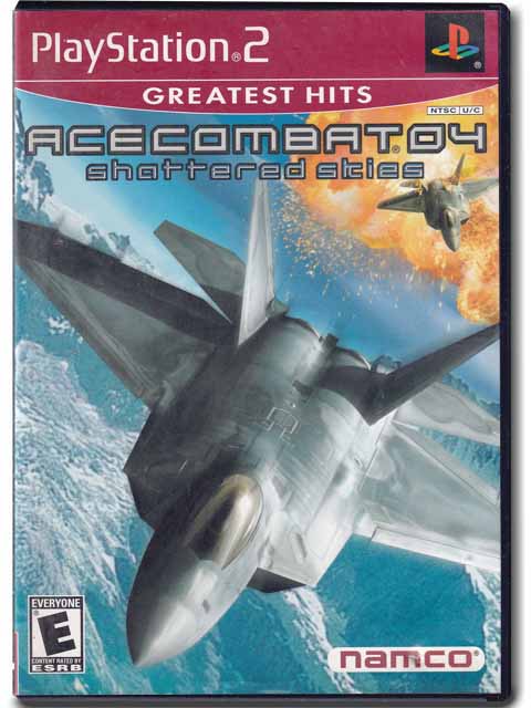 Ace Combat 4 Shattered Skies Greatest Hits Ed. PlayStation 2 Video Game 722674021104