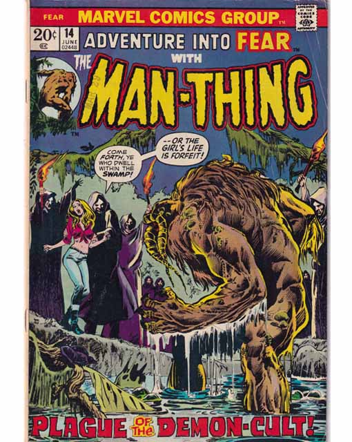 Adventure Into Fear Issue 14 Marvel Comics