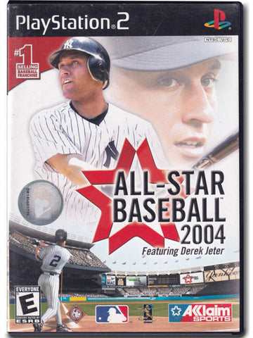 All-Star Baseball 2004 PS2 PlayStation 2 Video Game