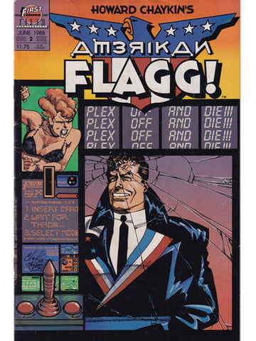 American Flagg! Issue 2 First Comics Back Issues