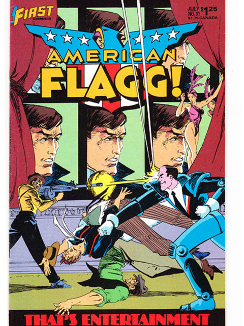 American Flagg! Issue 31 First Comics Back Issues