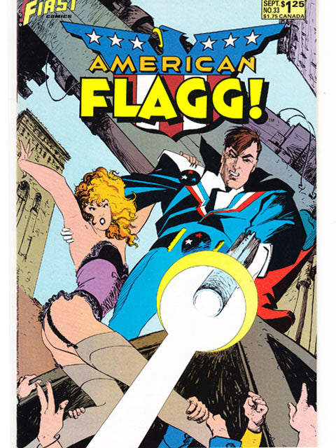 American Flagg! Issue 33 First Comics Back Issues