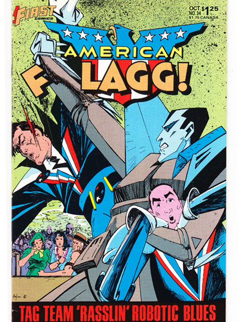 American Flagg! Issue 34 First Comics Back Issues
