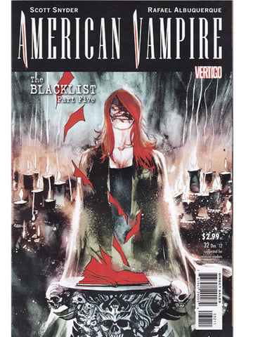 American Vampire 32 Vertigo Comics Back Issues