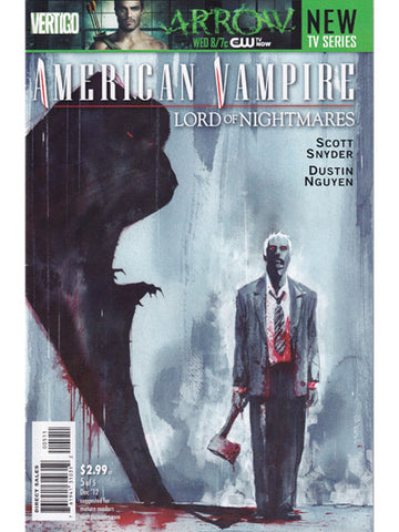 American Vampire Lord Of Nightmares Issue 5 Of 5 Vertigo Comics Back Issues