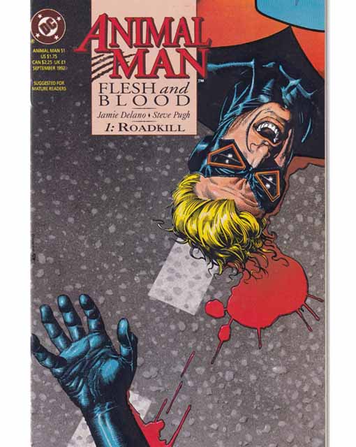 Animal Man Issue 51 DC Comics Back Issues