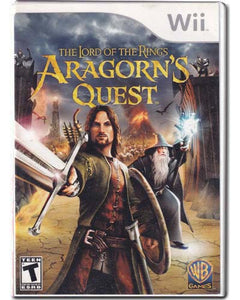 Aragorn's Quest Lord Of The Rings Nintendo Wii Video Game 883929085972