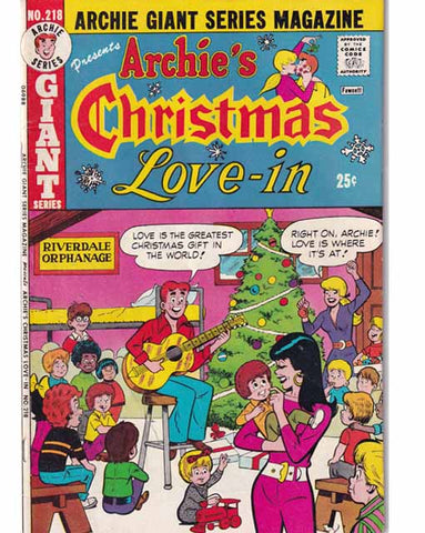 Archie Giant Series Issue 218 Archie Comics Back Issues