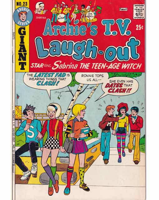 Archie's T.V. Laugh-Out Issue 23 Archie Comics Back Issues
