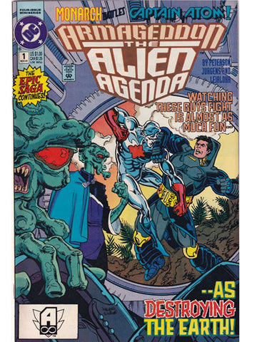 Armageddon The Alien Agenda Issue 1 DC Comics Back Issues