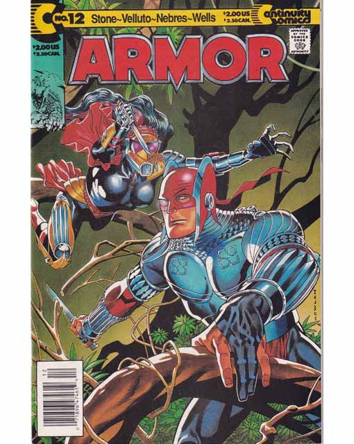 Armor Issue 12 Continuity Comics 071896474619