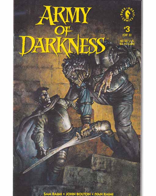 Army Of Darkness Issue 3 Of 3 Dark Horse Comics
