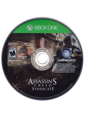 Assassin's Assassin's Creed Syndicate Loose XBOX One Video Game