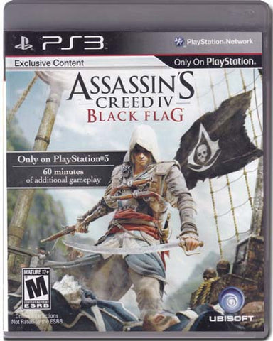 Assassin's Creed Black Flag Playstation 3 PS3 Video Game