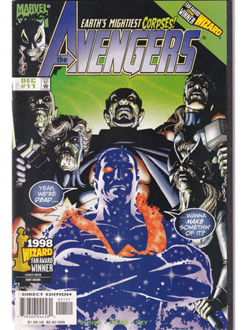 The Avengers Issue 11 Vol 3 Marvel Comics Back Issues