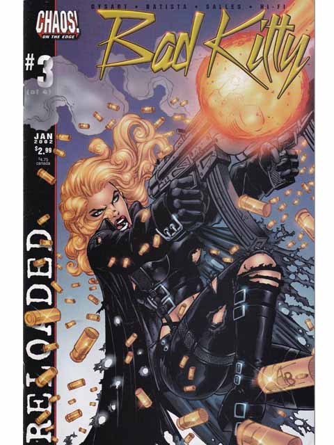 Bad Kitty Issue 3 Of 4 Chaos Comics Back Issues 9781931869140