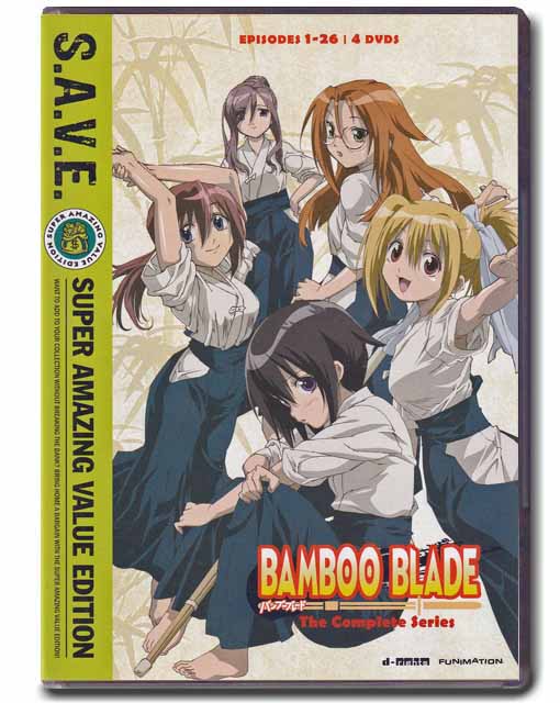 Bamboo Blade The Complete Series Anime DVD 704400098437