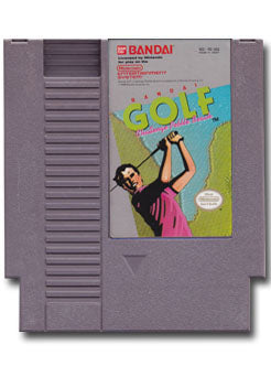 Bandai Golf Challenge Pebble Beach Nintendo Entertainment System NES Video Game Cartridge