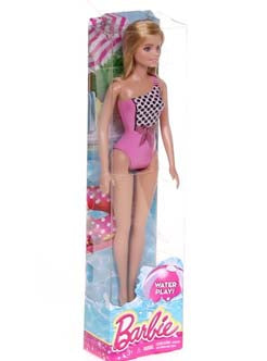 Barbie Water Play Doll In Pink