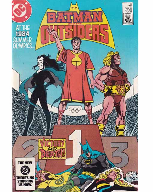 Batman And The Outsiders Issue 15 DC Comics Back Issues 070989311220