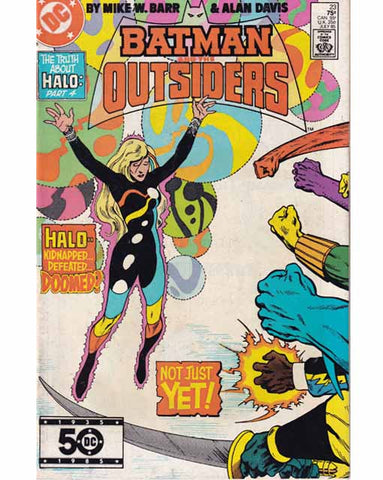 Batman And The Outsiders Issue 23 DC Comics Back Issues 070989311220
