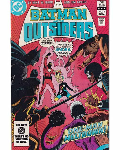 Batman And The Outsiders Issue 4 DC Comics Back Issues 070989311220