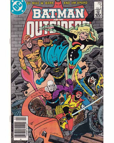 Batman And The Outsiders Issue 7 DC Comics Back Issues 070989311220