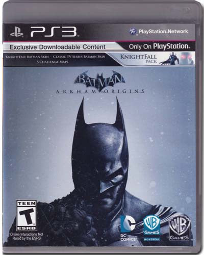 Batman Arkham Origins Playstation 3 PS3 Video Game
