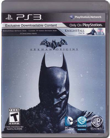 Batman Arkham Origins Playstation 3 PS3 Video Game