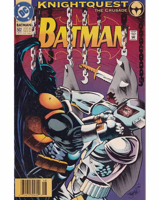 Batman Issue 502 DC Comics Back Issues 074470304302