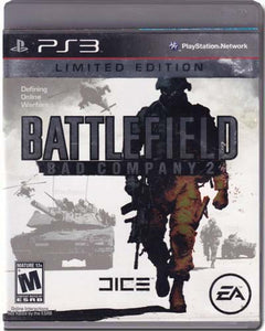Battlefield Bad Company 2 Limited Edition Playstation 3 PS3 Video Game