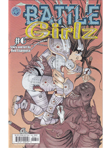 Battle Girlz Issue 6 A.P. Antarctic Press Comics Back Issues