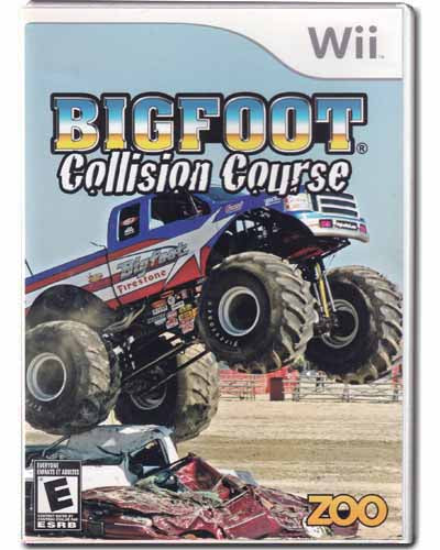 Bigfoot Collision Course Nintendo Wii Video Game 802068101596