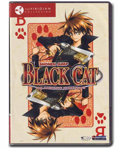 Black Cat The Complete Collection Anime DVD Set 704400058981
