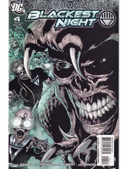 Blackest Night Issue 4 Of 8 DC Comics Back Issues   761941284460