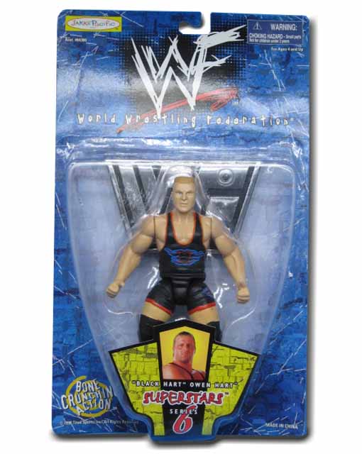 Black Heart Owen Heart WWF Jakks Pacific Action Figure 039897843056