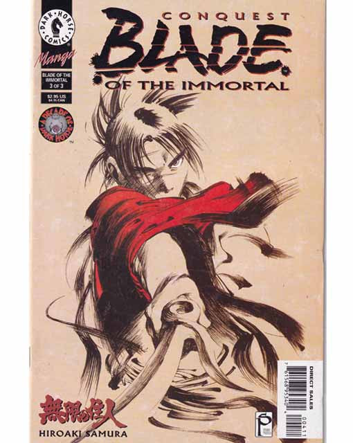 Blade Of The Immortal Issue 3 Of 3 Dark Horse Comics Back Issues 761568953404