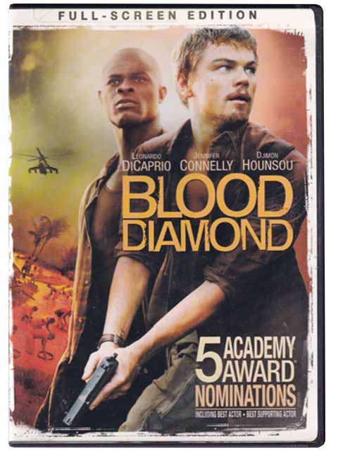 Blood Diamond DVD Movie 085391117612