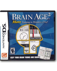 Brain Age 2 Nintendo DS Video Game 045496739010