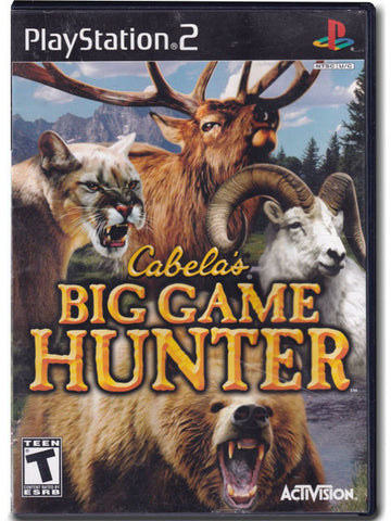 Cabela's Big Game Hunter PS2 PlayStation 2 Video Game