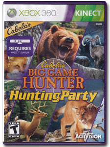 Cabela's Big Game Hunter Hunting Party Xbox 360 Video Game