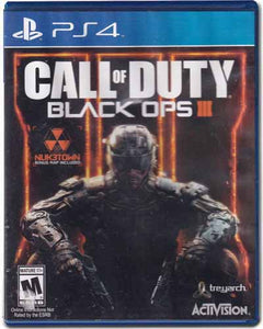 Call Of Duty Black Ops 3 Playstation 4 PS4 Video Game 047875874589