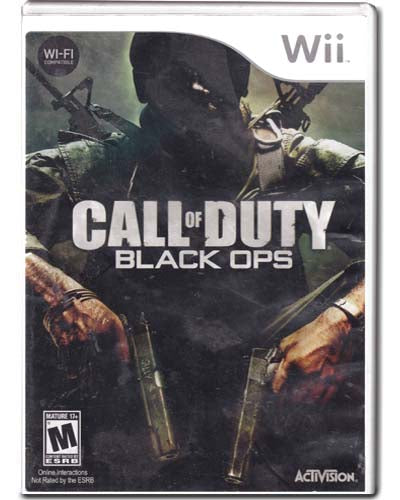 Call Of Duty Black Ops Nintendo Wii Video Game 047875840058