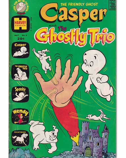 Casper And The Ghostly Trio Issue 4 Harvey Comics Back Issues