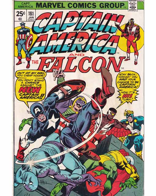 Captain America Issue 181 Vol 1 Marvel Comics Back Issues
