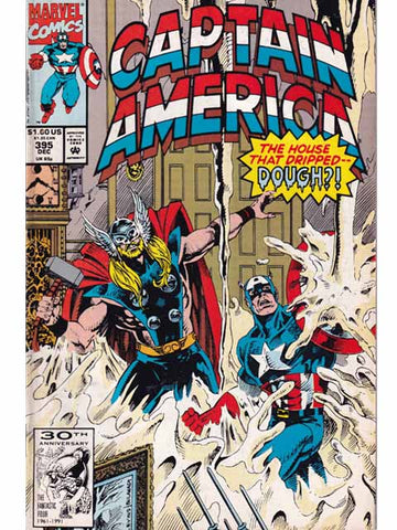 Captain America Issue 395 Vol 1 Marvel Comics Back Issues 759606024537