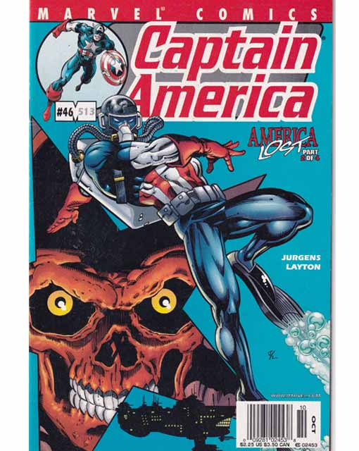 Captain America Issue 46 Vol 3 Marvel Comics Back Issues 009281024538